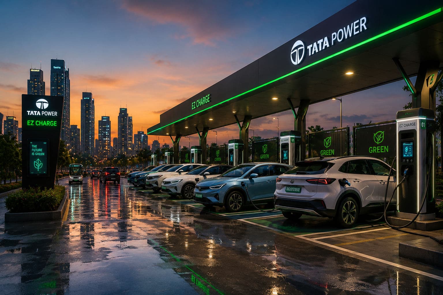 Tata Power Powers India's EV Growth with 7.5 Lakh Charging Sessions