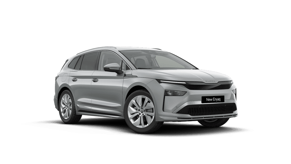 Skoda Enyaq 85 in Moon White